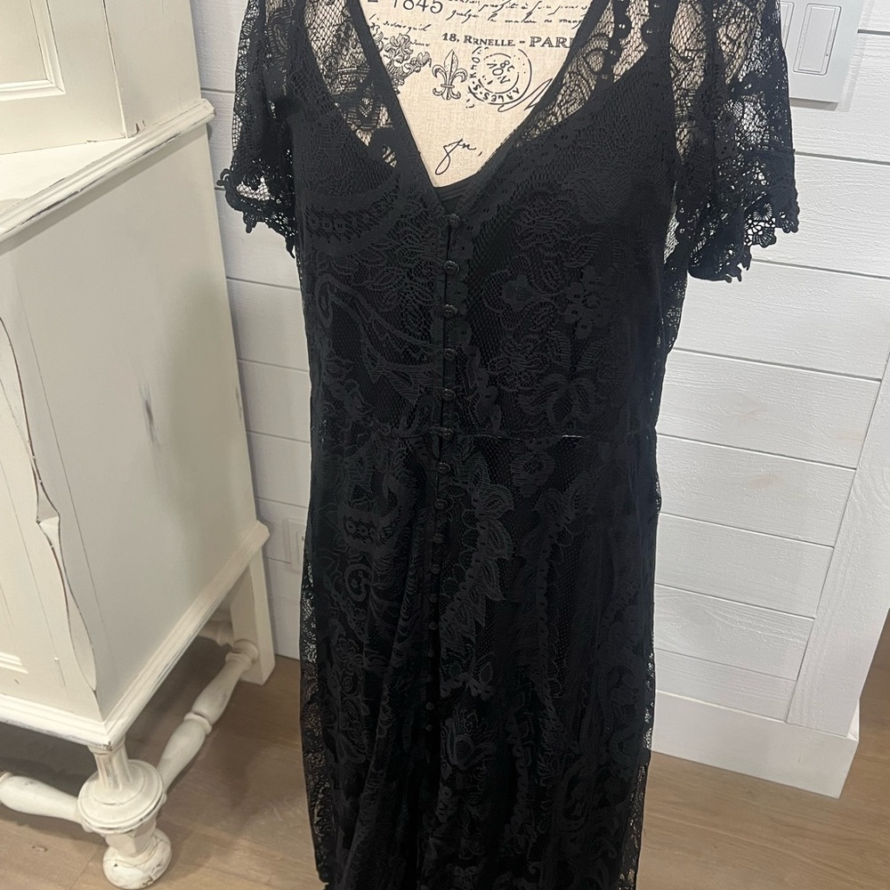 Torrid Black Lace Garment